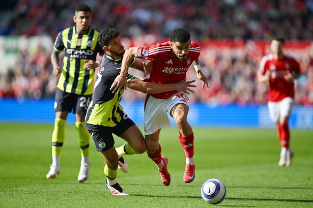 Nottingham Forest stuns Manchester City with a 1-0 victory