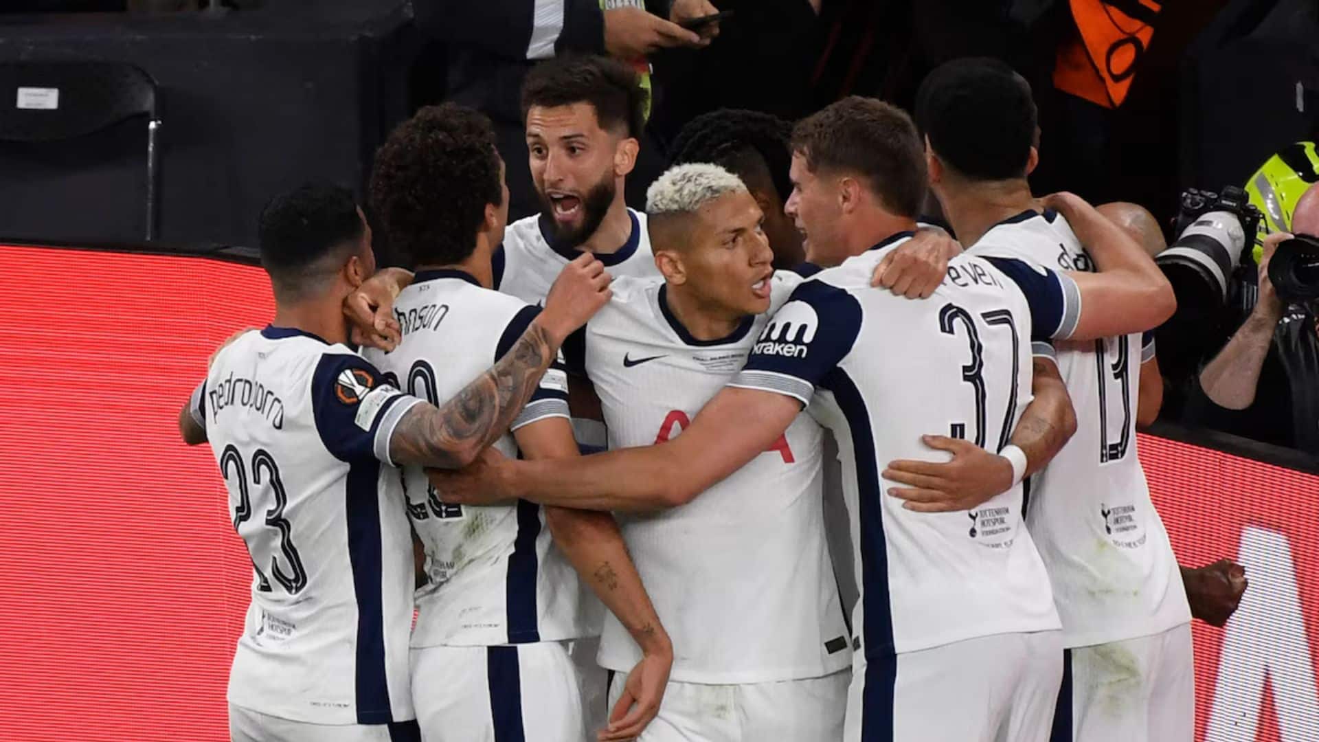 Spurs Lift Europa League Trophy While United Hits New Low